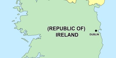  kort over nordirland og republikken irland