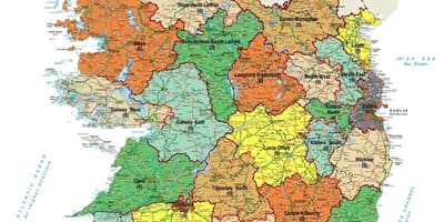 Kort af ordnance survey irland kort viewer